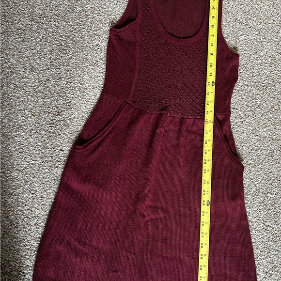 Frenchi Burgundy Sweater Dress - Picture 6 of 6